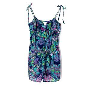 Shoshanna Urban Garden Ruffle Romper